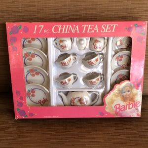 1992 Vintage porcelain Barbie China tea set